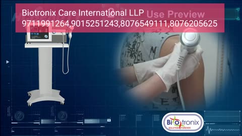 Pneumatic Shockwave Therapy Device Digital .5 Bar to 12 Bar