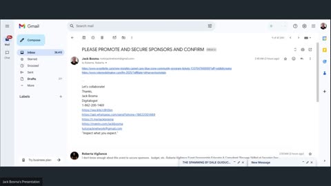 PLEASE PROMOTE AND SECURE SPONSORS AND CONFIRM