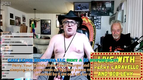 Live with Perry and Bob Levy!! 6.18.25 Perry Caravello Live (PCL)