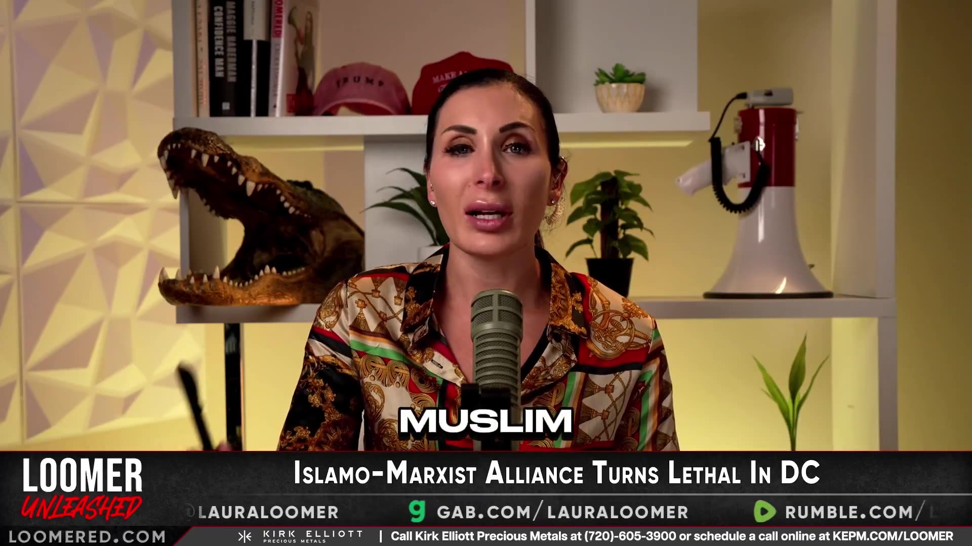 Loomer Unleashed: Exposing Islamo-Marxist alliance, carring Hamas flags, anti-Trump mobs