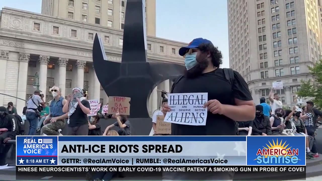 ANTI-ICE RIOTS SPREAD TO NYC