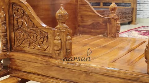 Sai Baba Ji Palki in Teak Wood | Gloss Finish | Must-Watch Before You Buy!