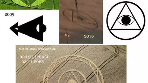 And a New Crop circle appeared in Brazil on November 3rd 2025…😁✨