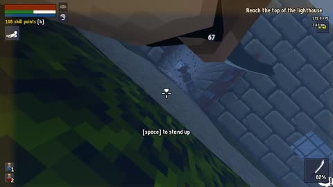 KICKSALOT 0.6.0.03 heavy swinging on closed door yeets player backward