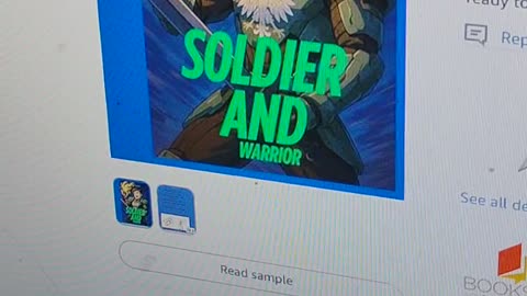Coloring book soldier and warrior