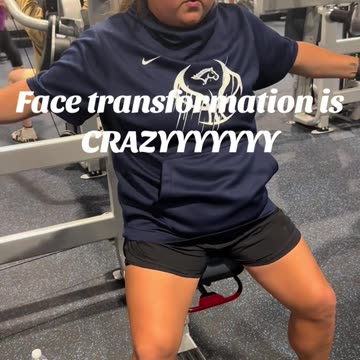 Compare her before and after weight loss