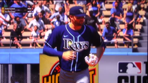MLB The Show: Tampa Bay Rays vs Los Angeles Dodgers (S14 G130)