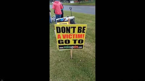 Covid Vaccine Protest-Wake Up Eire Dublin 29-05-25