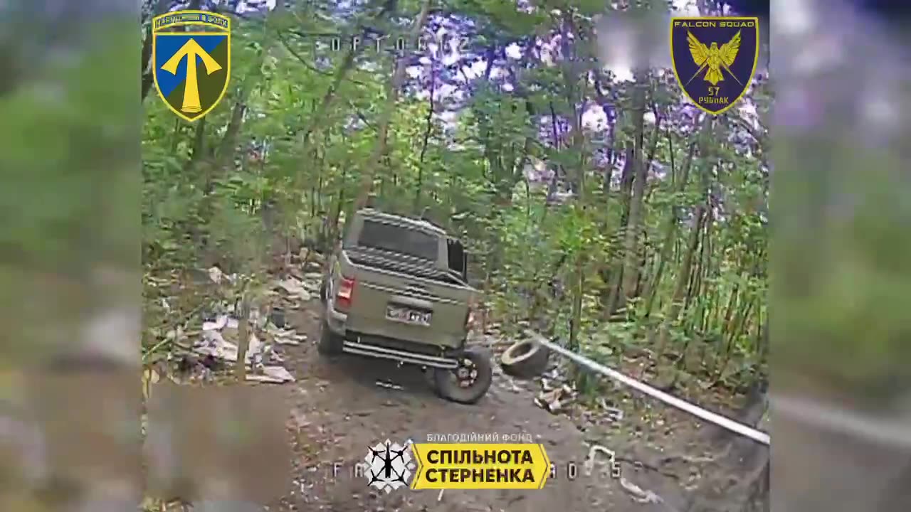 💥 Falcon Squad struck Russian TOS-1A Solntsepyok in Vovchansk direction!