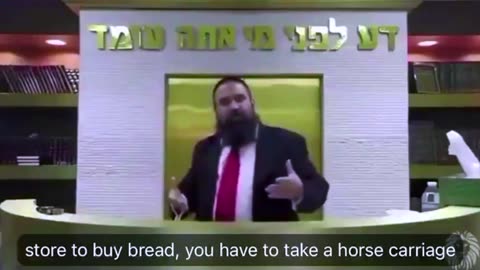 Rabbi Tells the Truth about pre-WW Germany