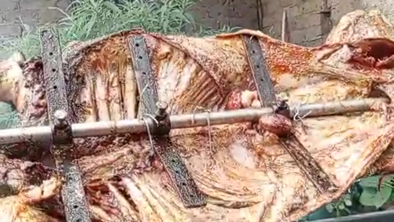 Lamb on Spit