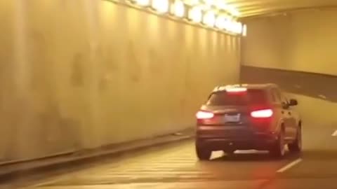 😂🤯 Not Sure Anyone Would Confidently Drive Through This Tunnel! | FunFM