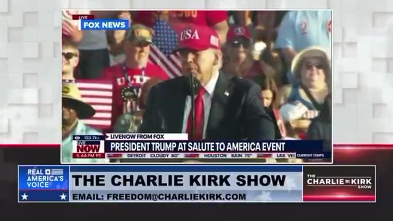 Charlie Kirk: There's a massive push for President Trump to sign a mass amnesty deal.