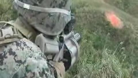 Marines Train with M32 Grenade Launcher
