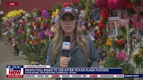 More flash floods are predicted as the Texas flood death toll reaches 129.