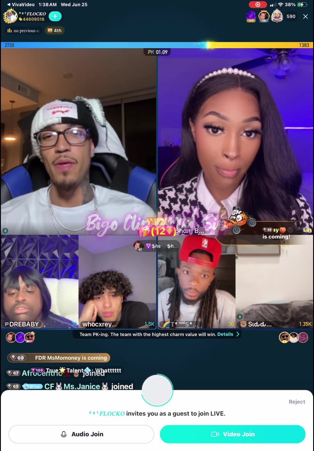 Flocko tells PK why he did what he did w/Moet n the Burberry 6/25/25 #bigoclipandsip