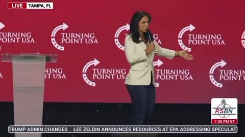 Tulsi Gabbard - releasing Biden admin files labelling parents as extremists for opposing mandates