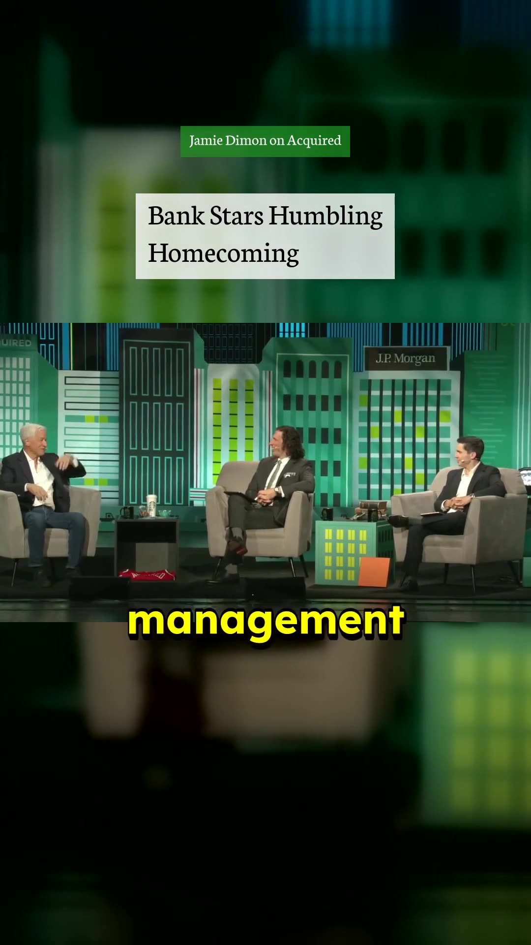 Fired Dads Kids React - Jamie Dimon on Acquired