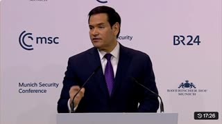 The Still Report- 5039, Marco Rubio's Standing Ovation In Germany !!!