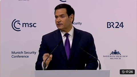 The Still Report- 5039, Marco Rubio's Standing Ovation In Germany !!!