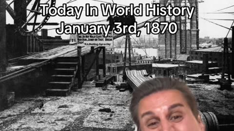 THE HISTORIC MOMENT OF JANUARY 3rd, 1870