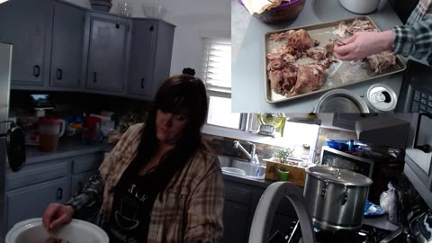 MAKING TAMALES PART TRES