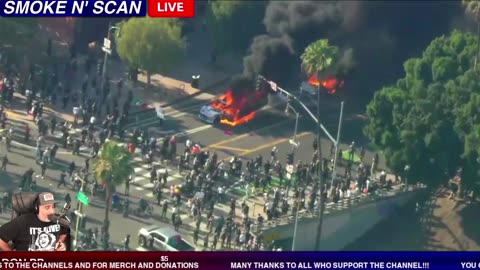 LIVE ICE PROTEST DAY #3 ON SUNDAY IN DTLA #PROTEST #LA #DTLA #POLICE