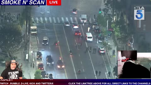 LIVE ICE PROTEST DAY #3 ON SUNDAY IN DTLA #PROTEST #LA #DTLA #POLICE