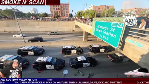 LIVE ICE PROTEST DAY #3 ON SUNDAY IN DTLA #PROTEST #LA #DTLA #POLICE