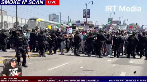 LIVE ICE PROTEST DAY #3 ON SUNDAY IN DTLA #PROTEST #LA #DTLA #POLICE