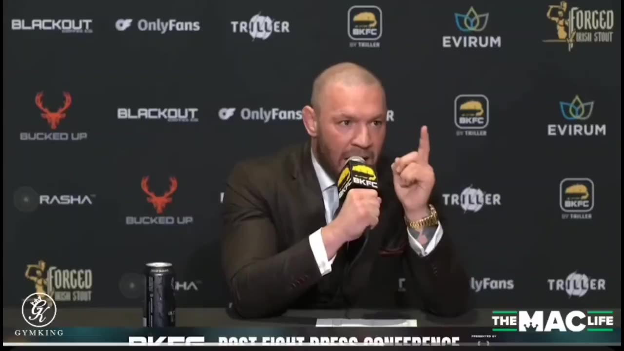🚨🇮🇪 CONOR MCGREGOR CRITICIZES EU MIGRATION PACT