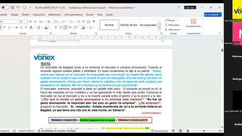 VONEX SEMIANUAL 2025 | Semana 14 | RV