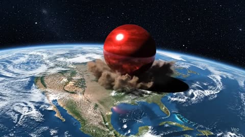 🟥 The Red Shiny Planet – A Silent Giant Approaches Earth It appears suddenly
