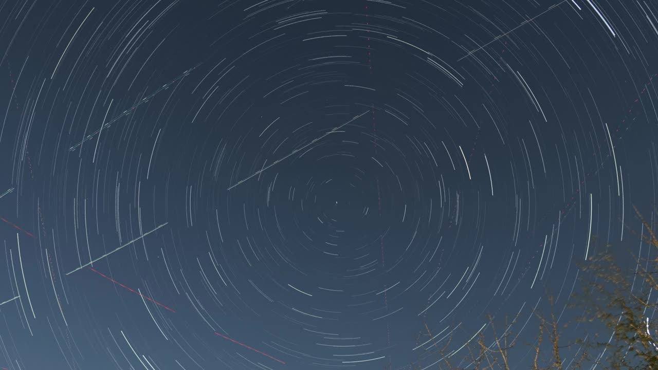 Polaris - North Star Rotation with Trails 4/13/25