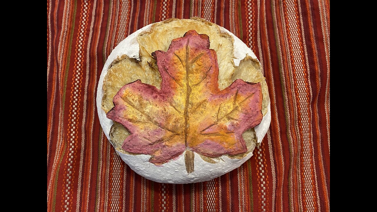 Unbelievable! I Scored the PERFECT Fall Maple Leaf on Sourdough