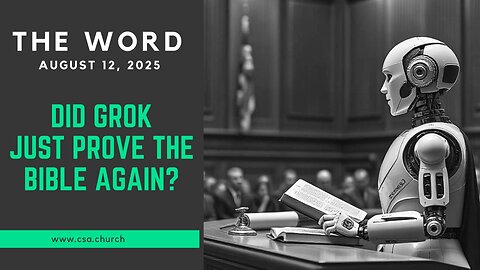 Did Grok Just Prove The Bible Again?