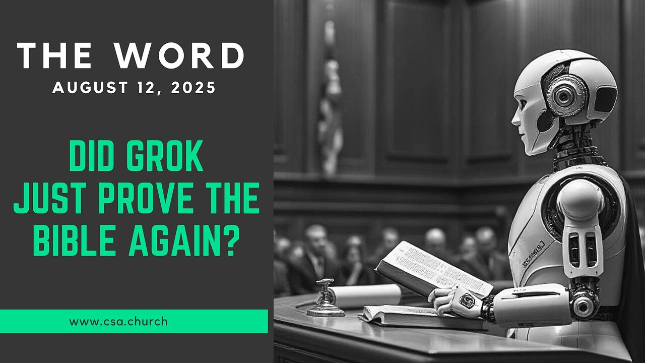Did Grok Just Prove The Bible Again?