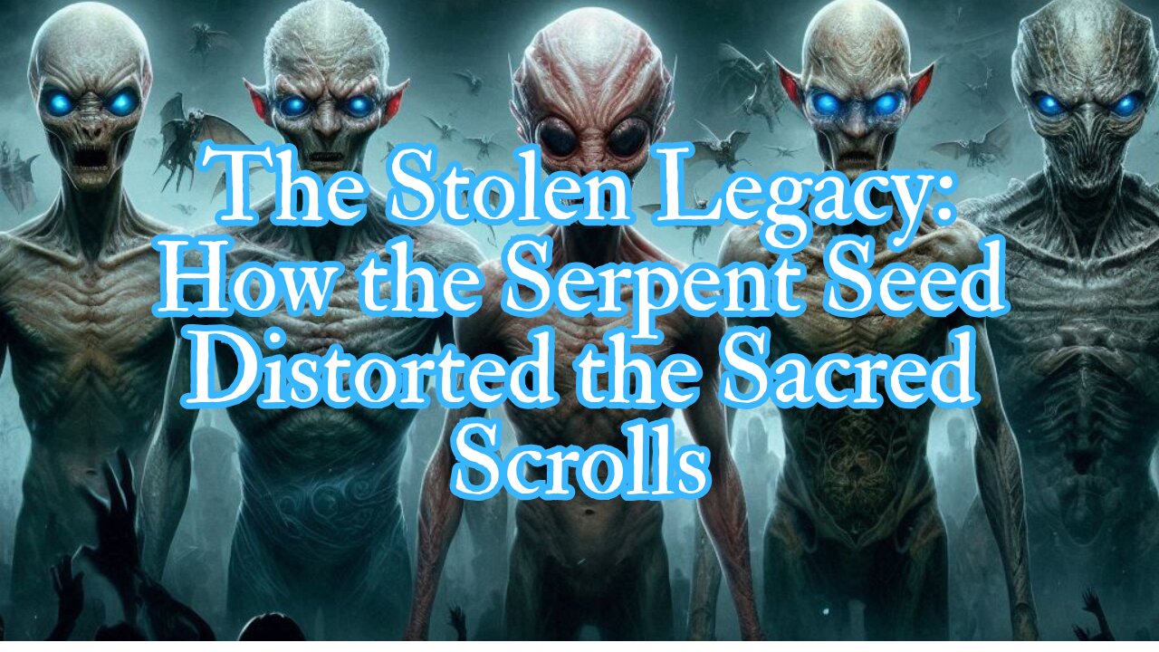 The Stolen Legacy: How the Serpent Seed Distorted the Sacred Scrolls To the Seekers of the Truth