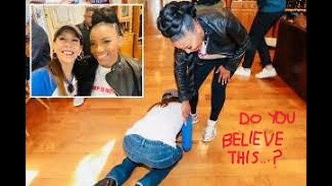 Woke White Podcaster KISSES JasMEAN Crockett's Shoes!