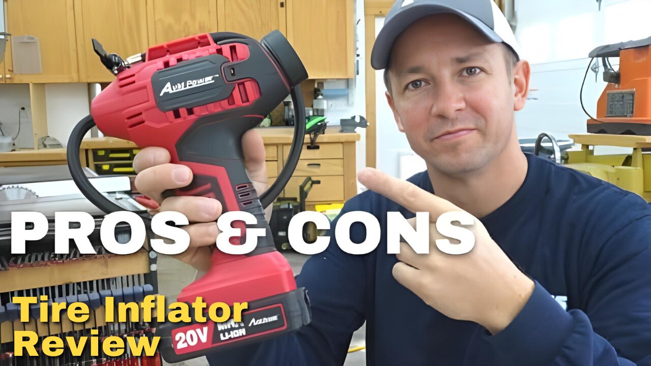 Pros & Cons - Avid Power Cordless Tire Inflator Review | link in Description👇