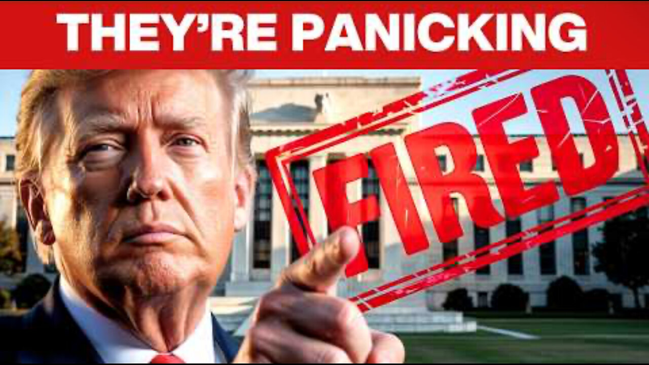 Trump FIRES Fed Governor | London PANICS as Third American Revolution Begins