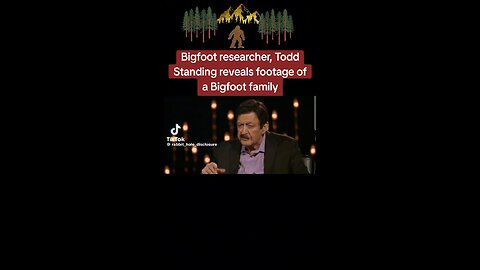 Bigfoot Researcher Reveals Footage Of A Bigfoot Family