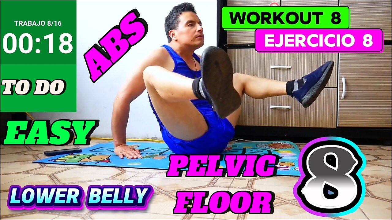 🟣Exercises👏For the lower Belly💪❤️Pelvic floor🥳Burn fat and strengthen from the comfort of your home🛖