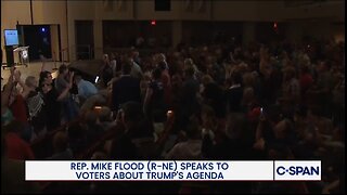 Audience Boos When Rep Mark Flood Says Stop The Crime, Drugs