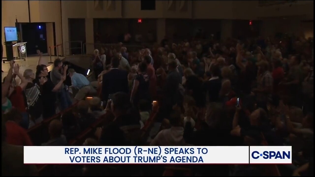 Audience Boos When Rep Mark Flood Says Stop The Crime, Drugs