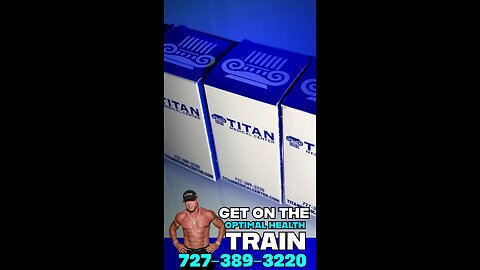 It’s time to get on the OPTIMAL HEALTH TRAIN with TITAN MEDICAL!