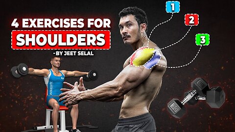 🔥BhBuild 3D Shoulders (Dumbbells Only)✅