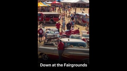 "Down at the Fairgrounds" - Lyric Factory (2025) - SONG VIDEO