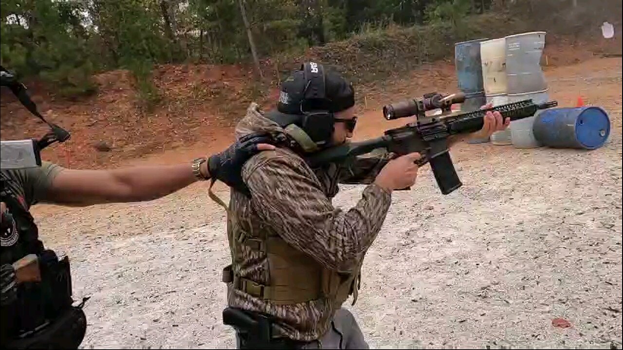 The Two Alpha Talk and Saber Team Tactical in training mood