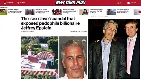 The Satanic Khazarian Bankster Cult Owns Pedophile Donald Trump!